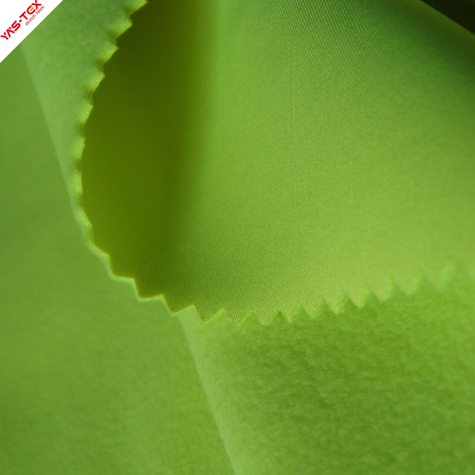 高弹丝复合TPU摇粒绒 户外运动软壳面料 三层复合防水 布料