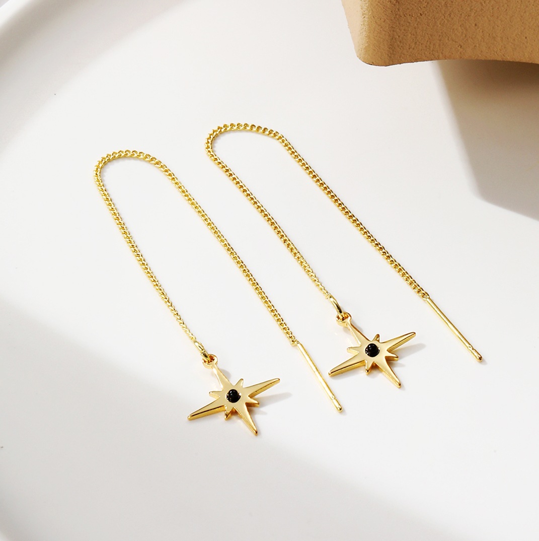 hot accessories Long high end pearl earrings Zircon crystal bee earrings Colorful bird earrings_voghion.com