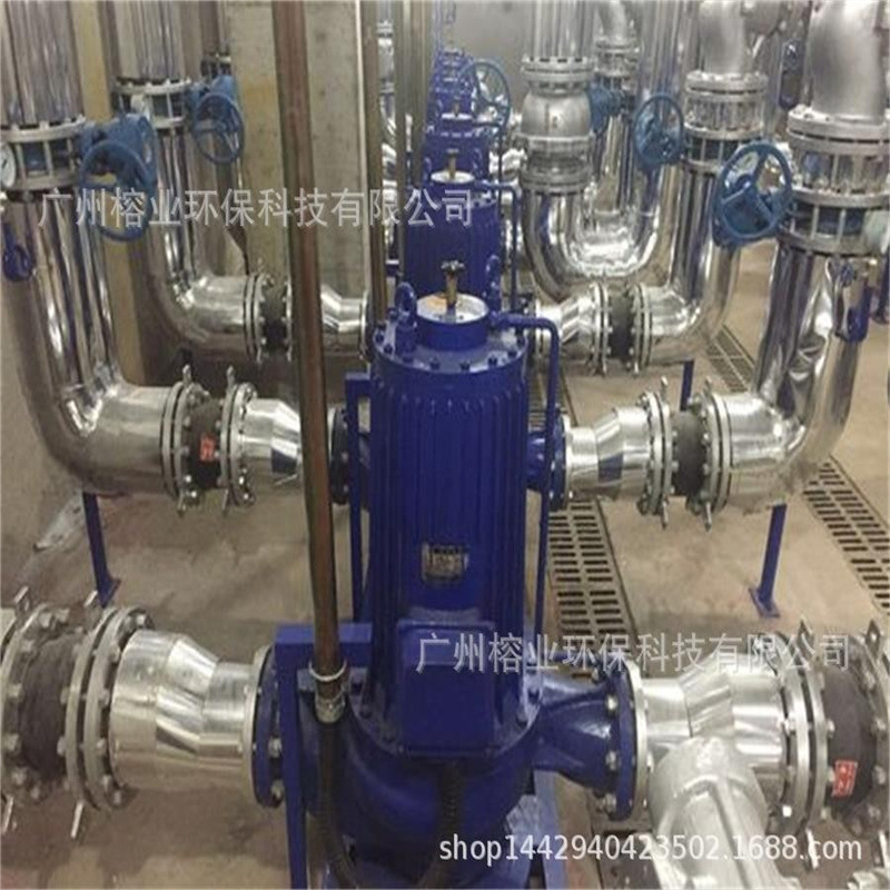 ISG150-125立式管道式屏蔽泵SPG低噪音屏蔽式离心泵ISG80-160IA