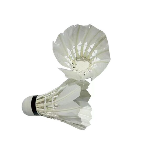 Disefer DSF333 foam ball head resistant to white can be unilateral foreign trade special badminton independent duck fur ball