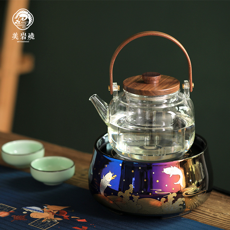 电陶炉煮茶器家用银壶铁壶煮茶炉玻璃烧水泡茶电热茶具陶瓷炉|ms