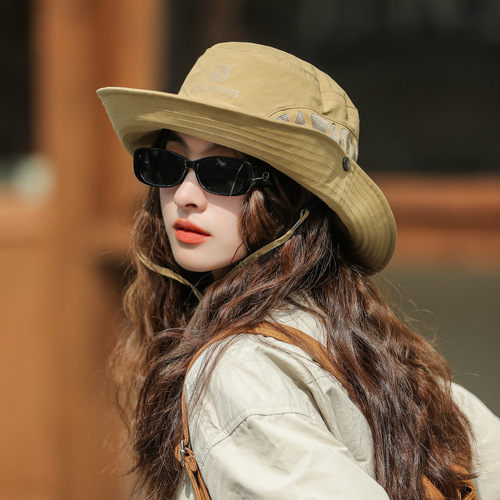 New lightweight, breathable cycling, mountaineering, travel sun hat for children, sunshade fisherman's hat, sun hat, UV protection bucket hat