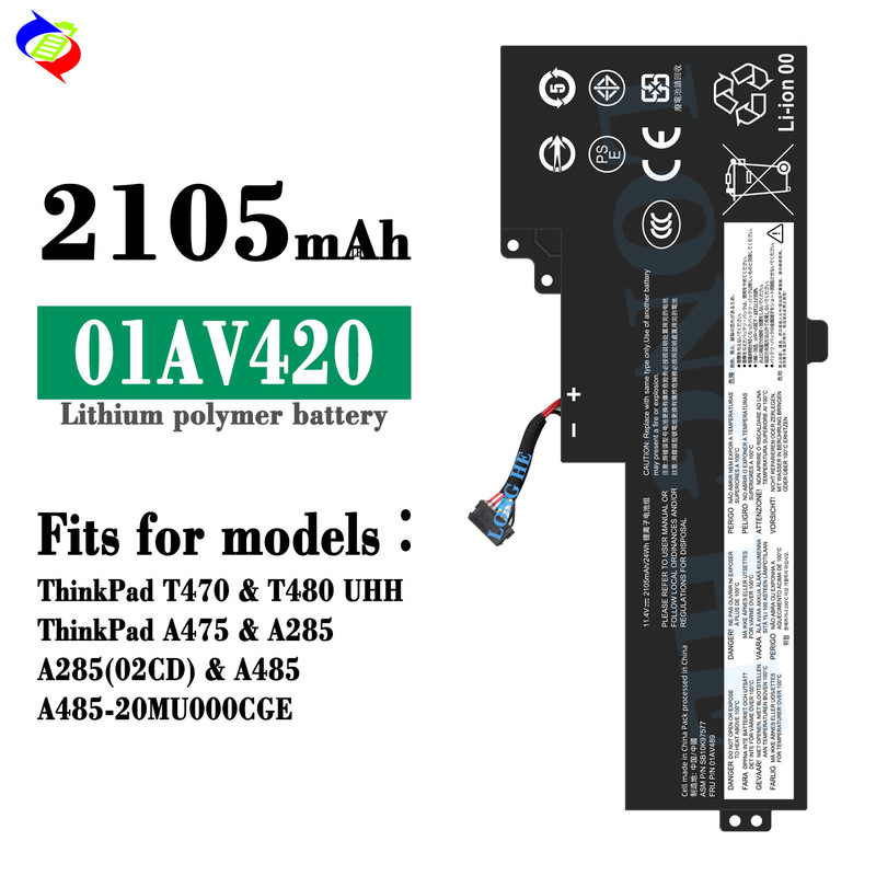 Suitable for Lenovo T470/T480/A475/A285/25/T570 Laptop Battery 01Av419/01Av420 Suitable for Lenovo T470/T480/A475/A285/25/T570 Laptop Battery 01Av419/01Av420