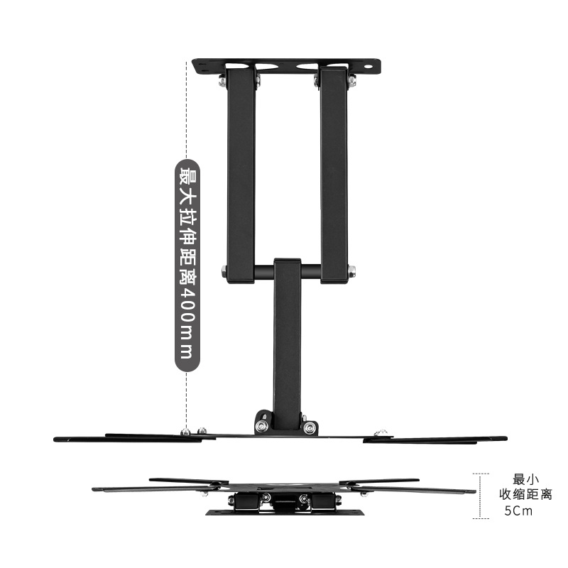Monitor de soporte de TV multifuncional universal de 32-55 pulgadas Soporte de TV giratorio telescópico X400 fábrica