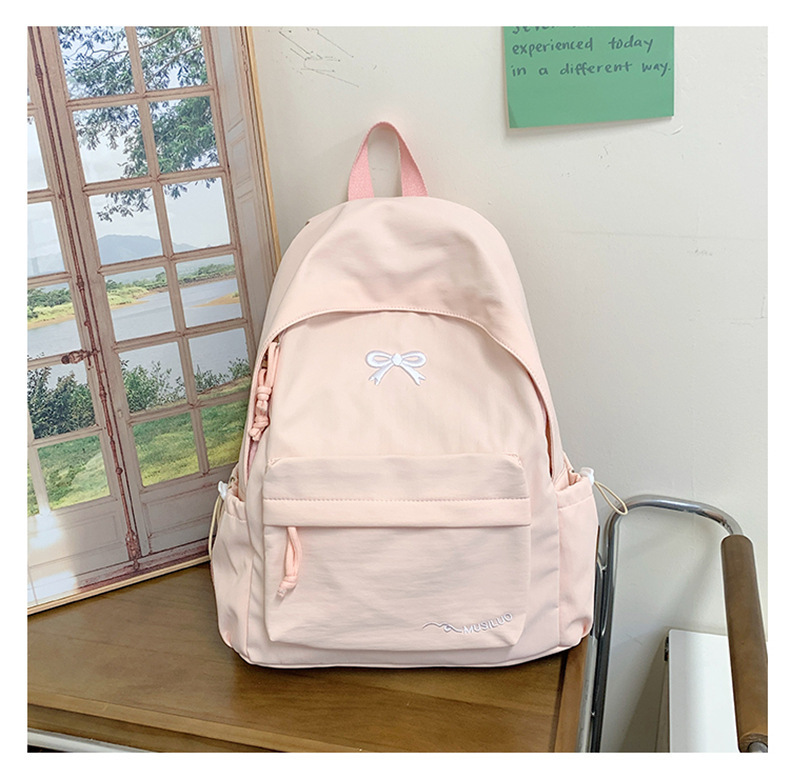 日系可爱少女书包女韩版初中生高中学生双肩包上课大容量旅行背包|undefined