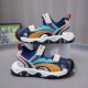 Children's Sandals Boys 2024 New Summer Handsome Non-slip Sports Sandals Soft Bottom Boys Beach Shoes Large Children