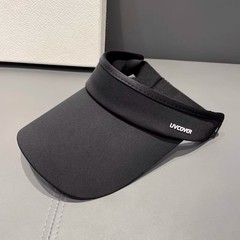 Outdoor Running Sports Tennis Hat Unisex Summer Outing Brimmed Ice Silk Cooling Cap No Top Duckbill Hat UV Protection