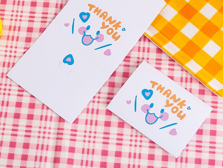 Sweet Style Sweet Letter Heart Shape Paper Birthday Festival Card