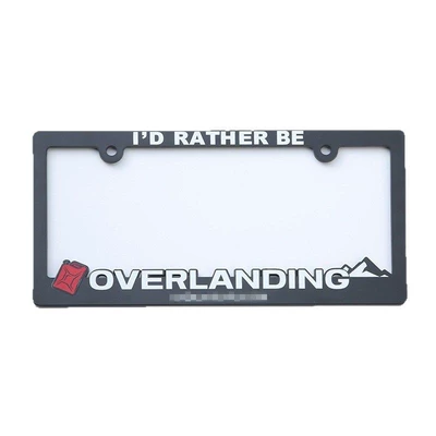 ABS license plate frame customized personalized: License plate holder/license plate holder
