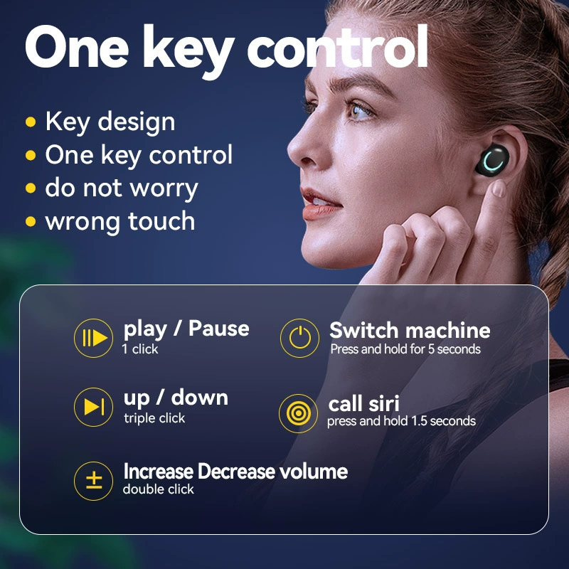 Беспроводные наушники X12, Bluetooth true-wireless, компактный кейс для зарядки с LED