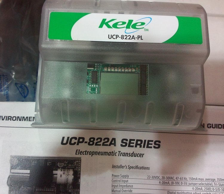 现货美国kele变送器氧传感器输出传感 器UCP-822A-PL