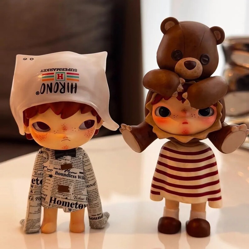 Hirono Ono Sixth Generation Shelter Series Little Bear Creative Figurine Blind Box Trendy Toy Cute Ornament Gift Hirono Ono Sixth Generation Shelter Series Little Bear Creative Figurine Blind Box Trendy Toy Cute Ornament Gift