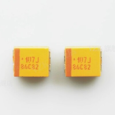 贴片钽电容TAJB107M006RNJ 3528 B型 6.3V 100UF ±20% 107J 全新