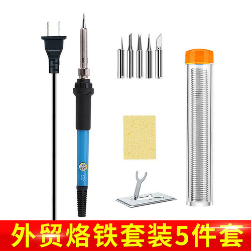 Cross-border electric soldering iron internal heating constant temperature adjustable temperature electric soldering iron 60W soldering pen welding set soldering pen manufacturer