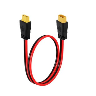 ����12AWG����XT60ע�ܹ�ĸ���L�� �t���Դ����yʽ���ܳ��
