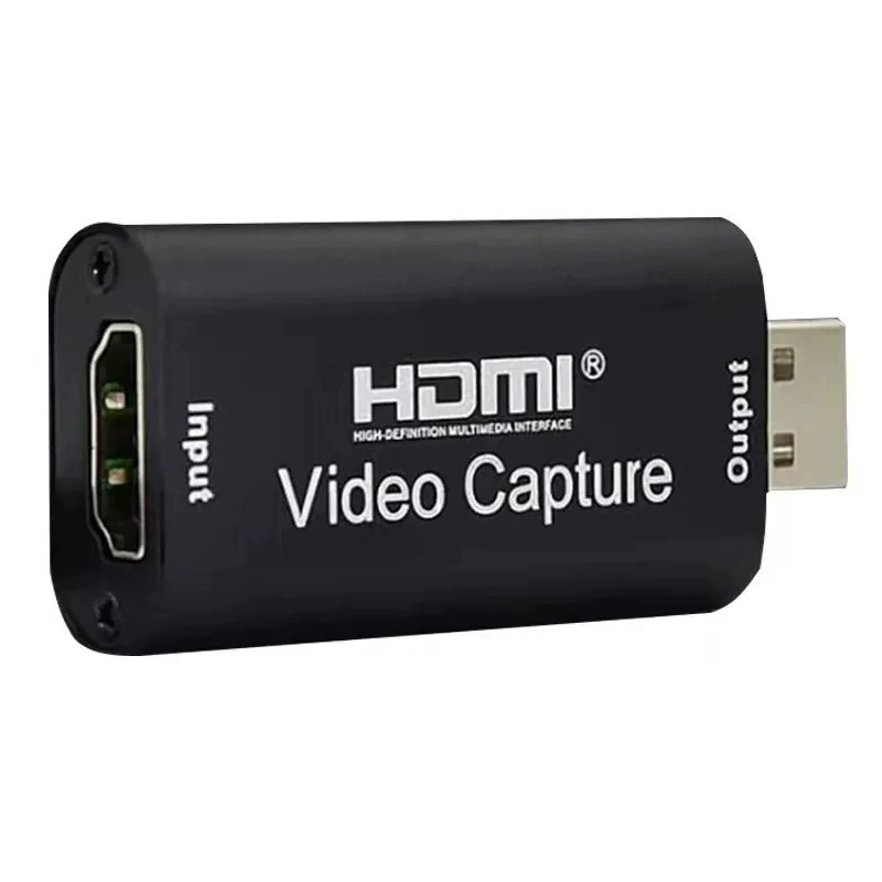 USB 2.0 видеозахват карта совместимая с 4K HD захватом видео для игрового живого видео записи OBS