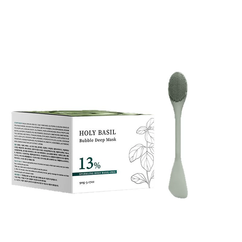 Глубокая пузырьковая маска с божественным базиликом (Holy Basil Bubble Deep Mask)
