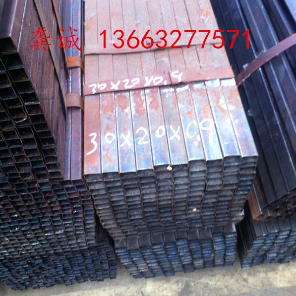 展柜方管材料20*50*3矩形管配件20*60*1.5-2矩形管20*70扁管批发
