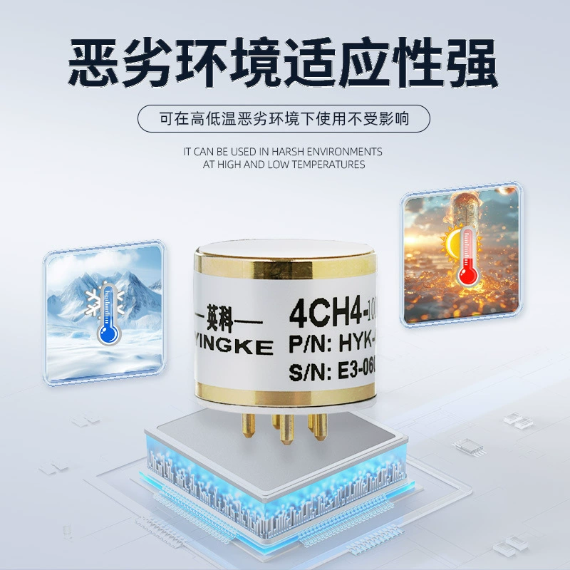 Low-power methane CH4 concentration combustible gas sensor (низкопотребляющий датчик концентрации метана CH4 горючего газа)
