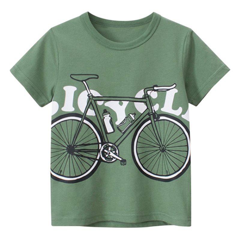 27 niños ropa de moda para niños ropa de verano nueva ropa de bebé ropa de estilo coreano para niños Camiseta de manga corta para niños entrega de una pieza