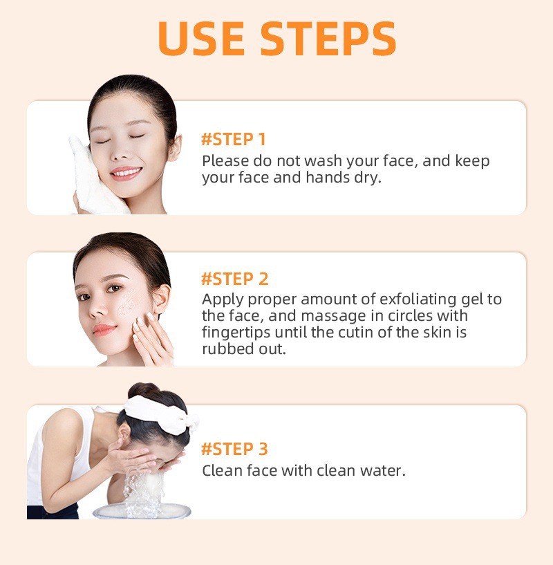 Orange Exfoliating Whitening Gel - Image 5