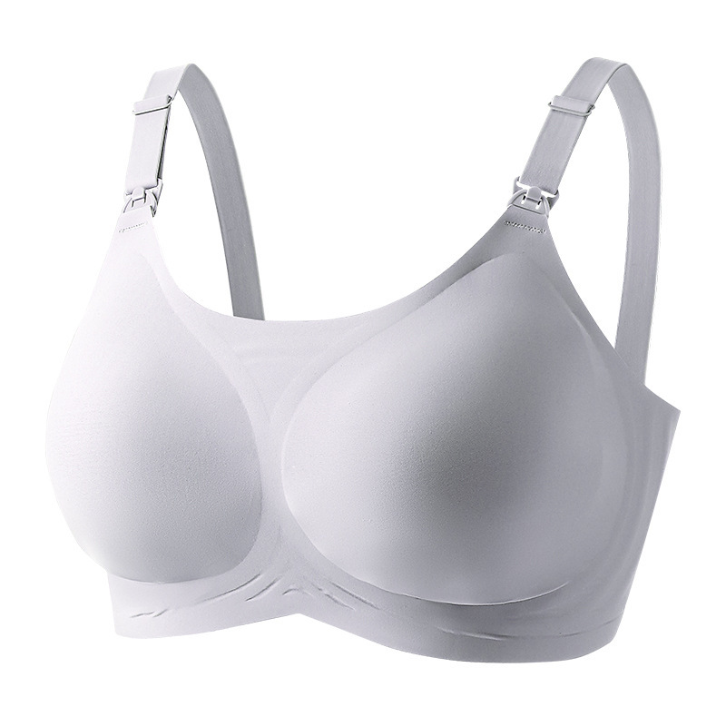 Mom's Nursing Bra for Women in Summer, Thin during Pregnancy, Special for Postpartum Breastfeeding, Big Breasts, Small Breasts, Large Size Maternity Bra