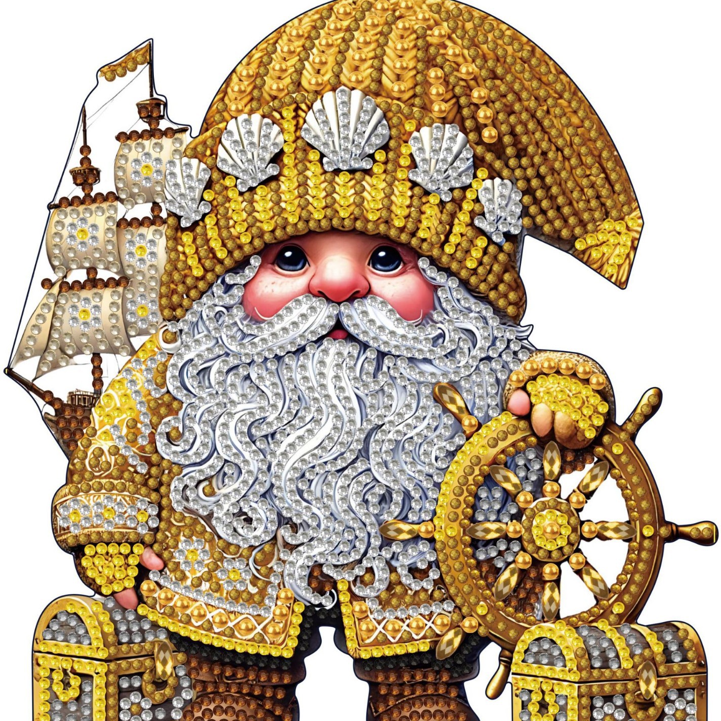 Diamante de bricolaje hecho a mano transfronterizo dibujo punto diamante 5D placa de yeso tridimensional adorno de juguete dinosaurio dibujos animados pintura infantil