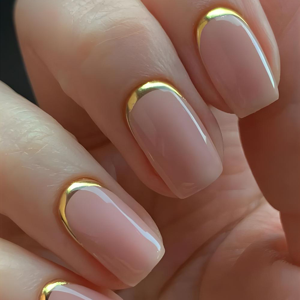Uñas de venta caliente transfronterizas, estilo corto, temperamento elegante, uñas postizas, lujo ligero, sensación de atmósfera avanzada, uñas