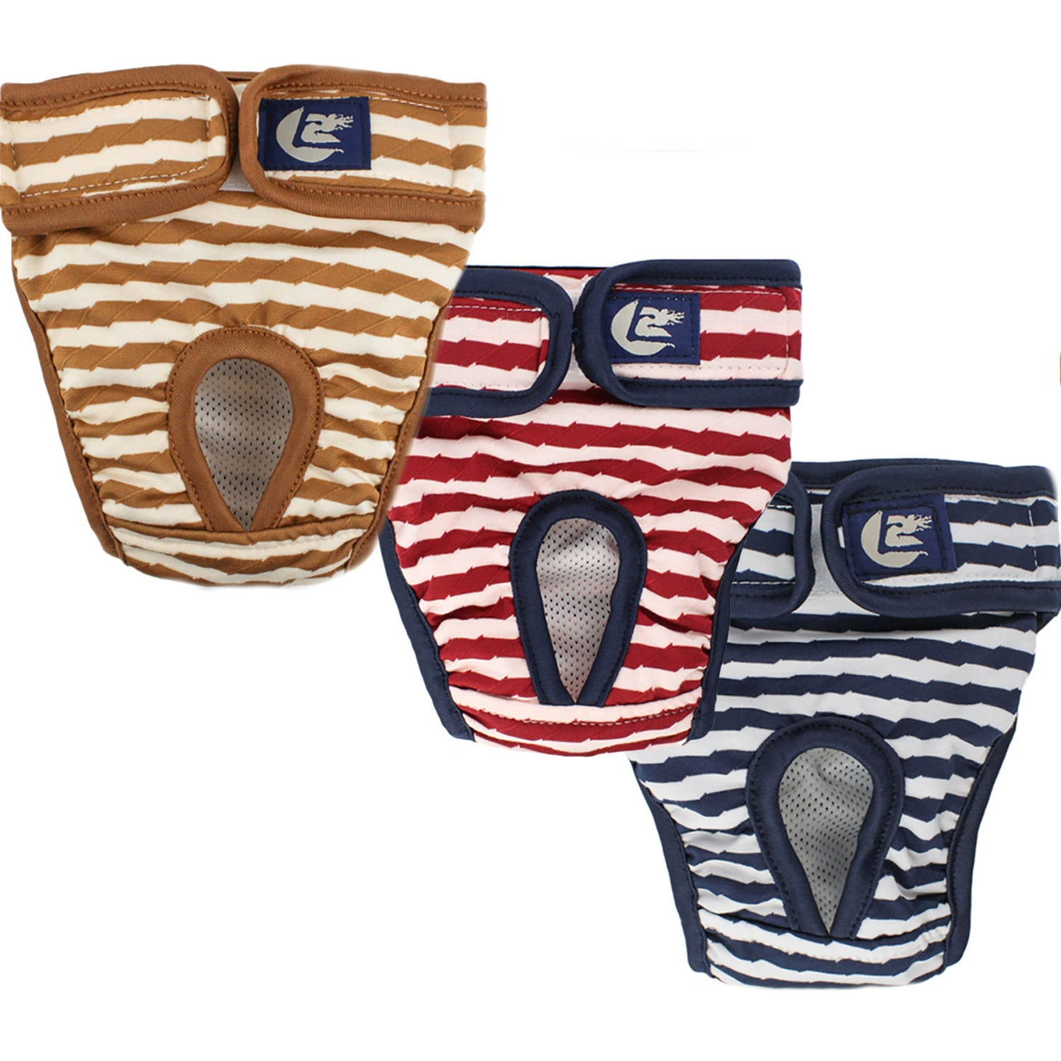 Физиологические штаны для животных, импортированные из-за рубежа, из чистого хлопка, полосатые, для сук, анти-нападательные защитные штаны для собак, удобные и дышащие.