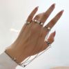 Chain, adjustable ring, European style, wholesale