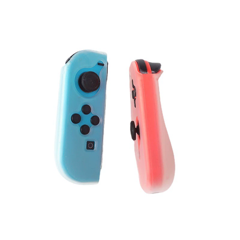 ДОМОНАТ SWITCH геймпад защитный чехол все-в-одном разделенный TPU матовый красный синий геймпад мягкий клей NS силиконовый чехол