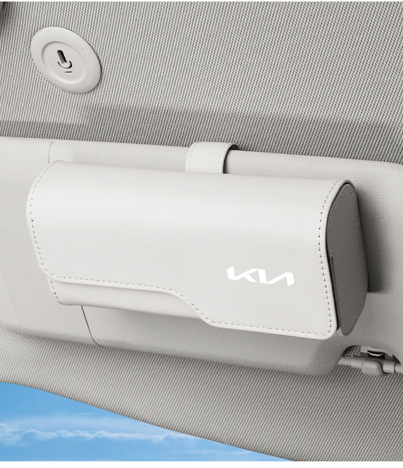 Suitable for Kia K3 Aopao Kx5 Sethus K5 Smart Runner Jiahua Kaisen Kx7 Car Glasses Clip Sun Visor Storage