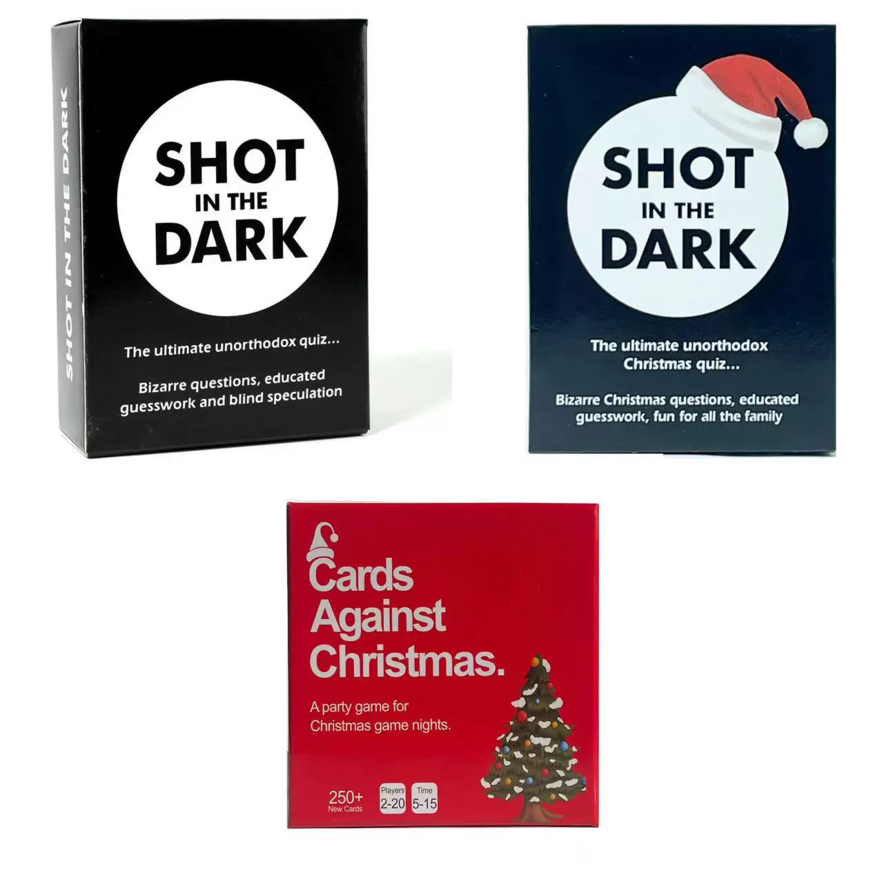 Полная английская версия Shot in the Dark Night Shooting cards games Карточная игра для пар