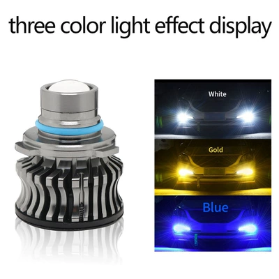 Ön faralar LED car headlight golden light