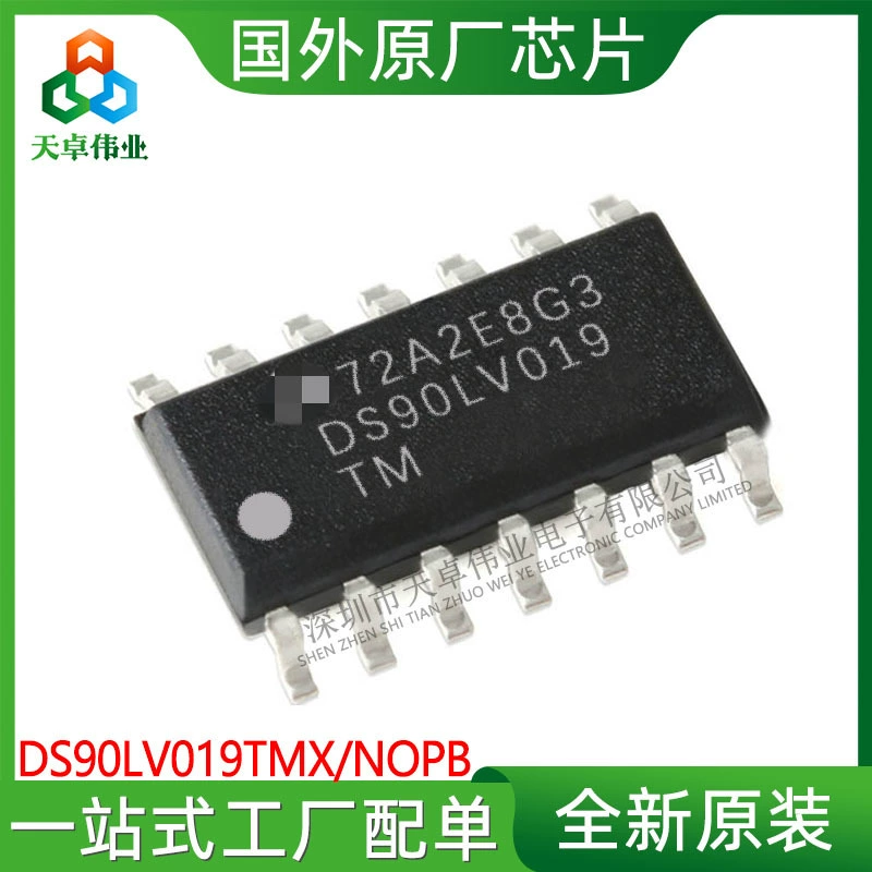DS90LV019TMX/Notb Sop14 LVDS интерфейс интегрированная схема IC чип новый оригинал оригинал