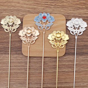 DIY Ancient Style Han Dynasty Accessories Step Shake New Alloy Hair Stick (12642)