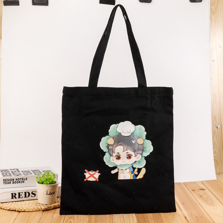 手提帆布袋时尚购物袋棉布袋创意帆布包印logo供应批发