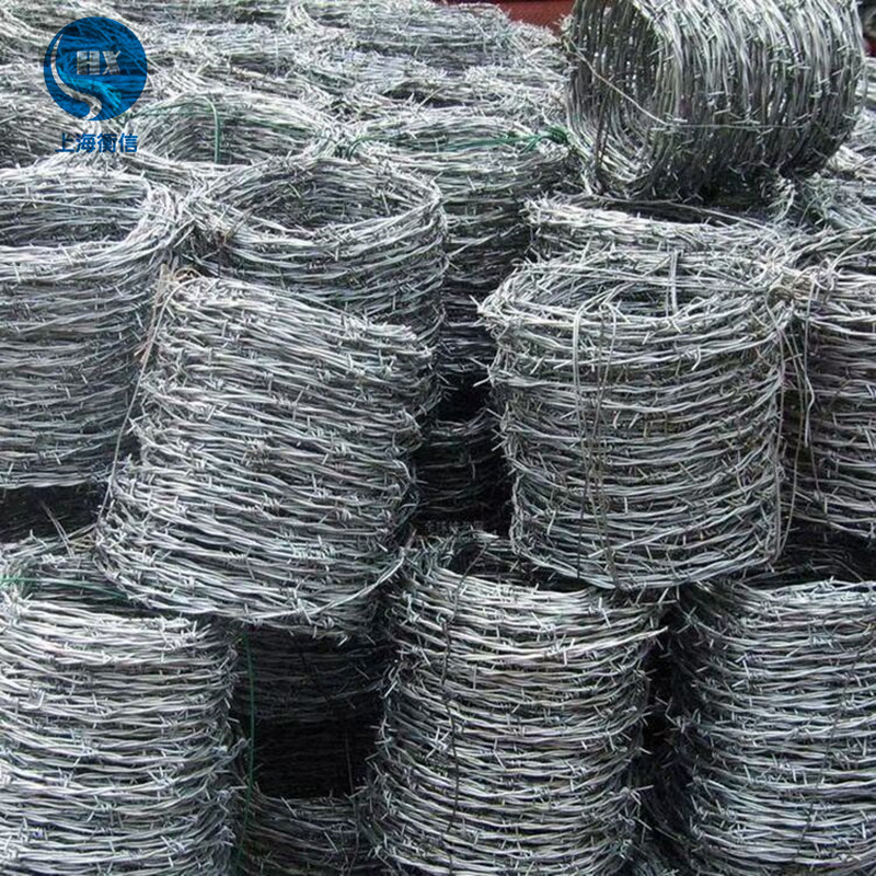 上海刺绳批发 防盗铁丝网刺绳 防攀爬安全网 浸塑刺绳包塑刺绳柱