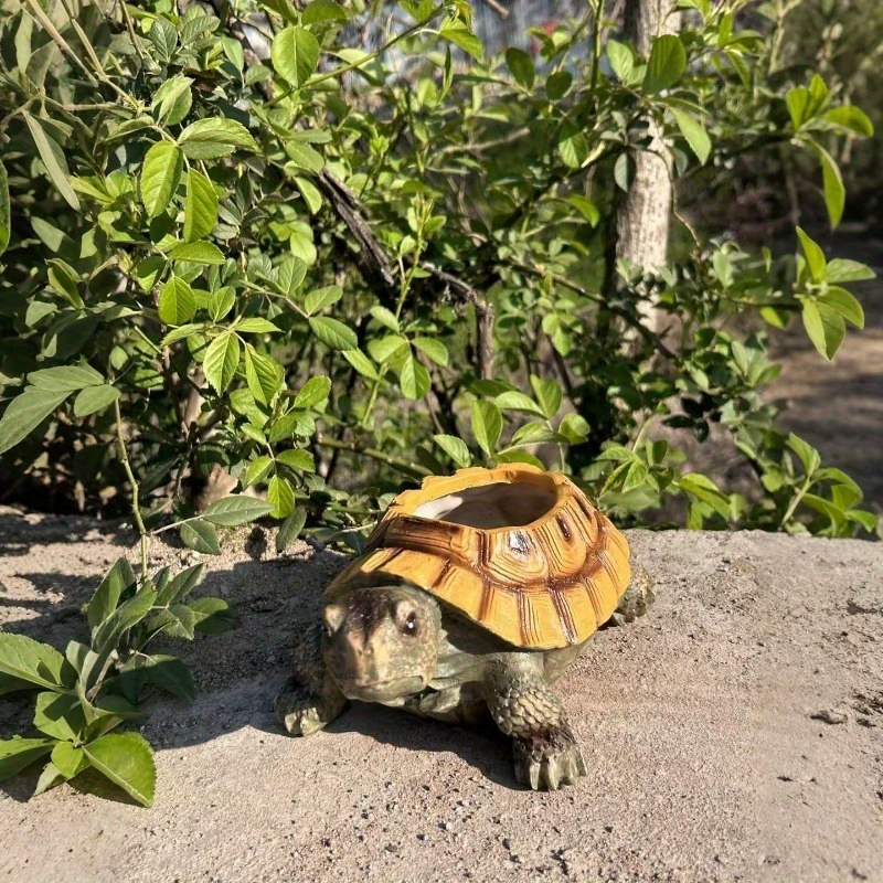 Новый продукт, черепаха, цветочный горшок, украшения из смолы, открытый сад, двор, садоводство, украшение в виде животных, ландшафтный дизайн, ландшафтный дизайн в горшке