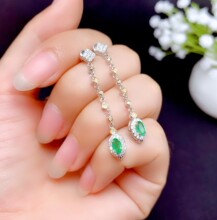 ��Ů�r�ж���S925���y �18K�pɫ�� �y����3*5mm ���� �E�A