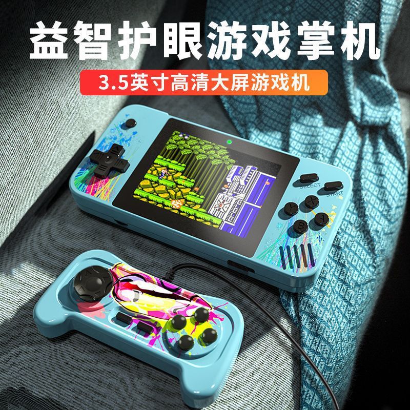 2025 New Handheld Game Console Game Handheld Double Kidsren's Classic 800-In-One Nostalgic Charging Connected to Tv
