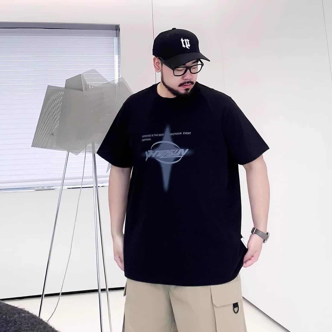 T125 블랙 순수 코튼 고품질