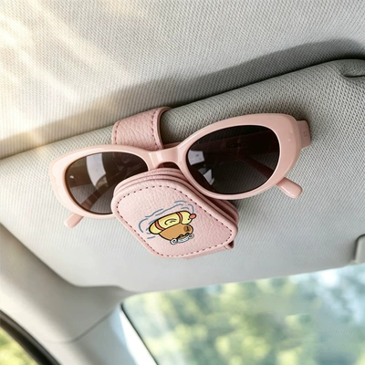 storage, pink swimming car – Car Glasses Clip/Bill Clip
