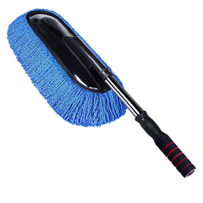 Varilla curva lavado de coche trapeador pintura de coche cepillo de cerdas suaves de coche cepillo de coche herramientas de coche de limpieza telescópica