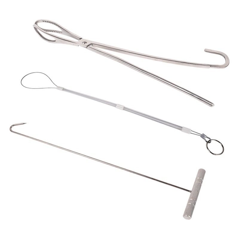 Cerdo Cuerda de ayuda al parto veterinaria Gancho de ayuda al parto Pinza de ayuda al parto Pinzas de ayuda al parto Herramienta de ayuda al parto distocion artefacto removedor de cerdo