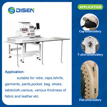 Custom One Head Embroidery Machine Big Area Small Business