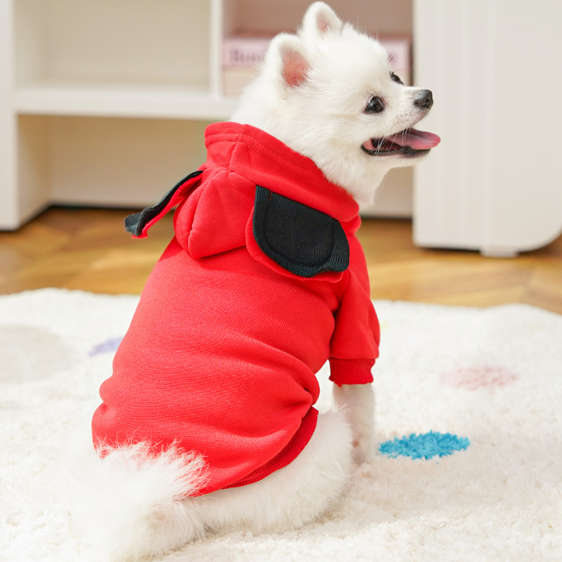 Marca de invierno y otoño lindo gato de dibujos animados camisa de ropa de mascotas ropa de perro gato ropa de perro al por mayor