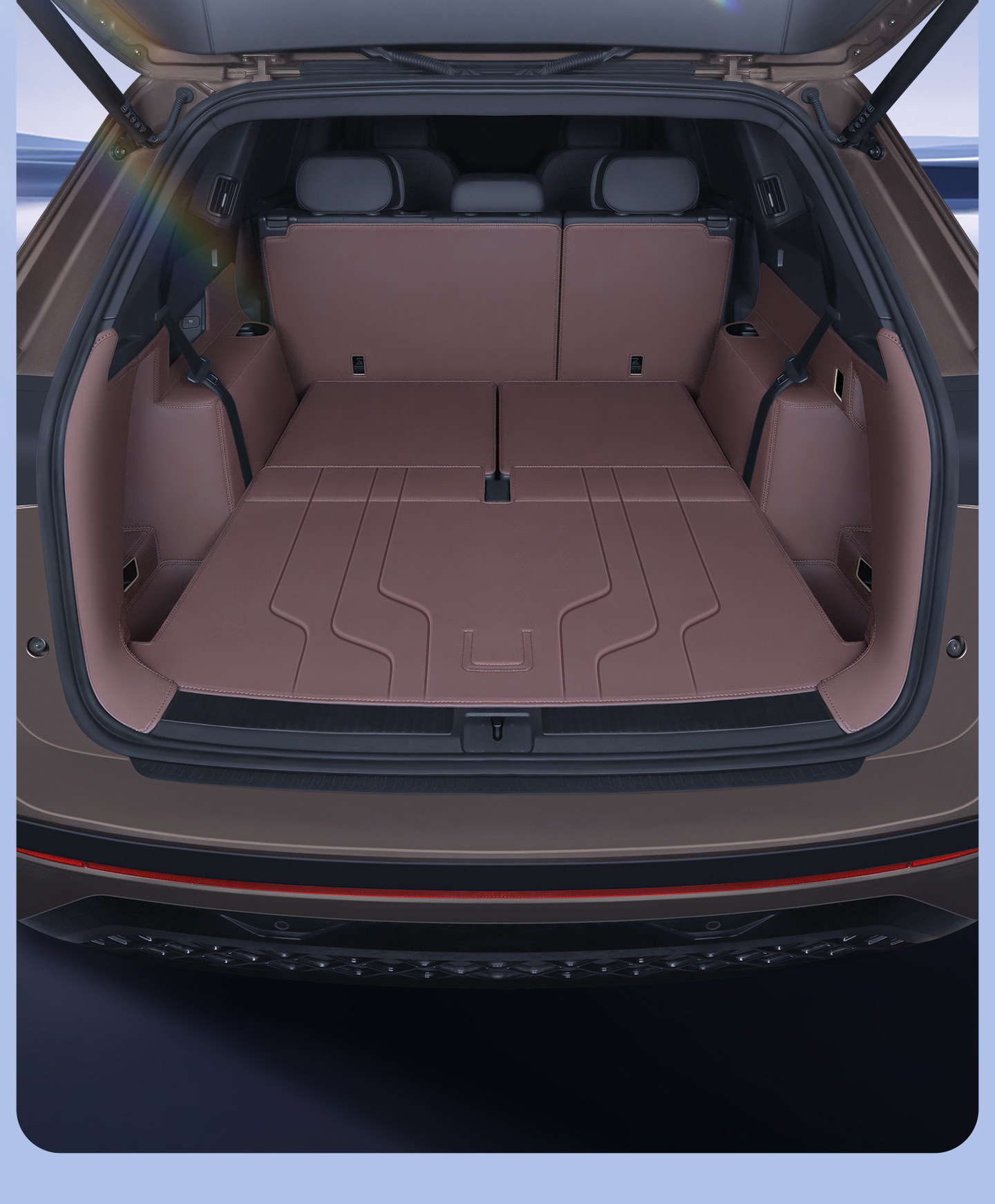 Suitable for 26 models of Volkswagen Touran Pro, full coverage trunk mat, 25 models of Touran trunk mat, car accessories decoration