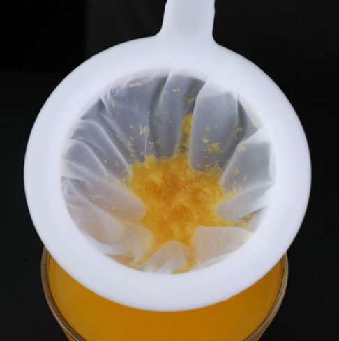 Soy milk filter sieve ultra-fine juice leakage mesh slag separation filter mesh cross-border plastic kitchen colander
