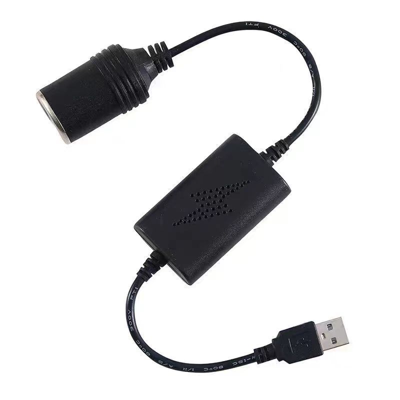 5V转24V记录仪/电子狗/车载净化器充电线 GPS充电器usb电源线